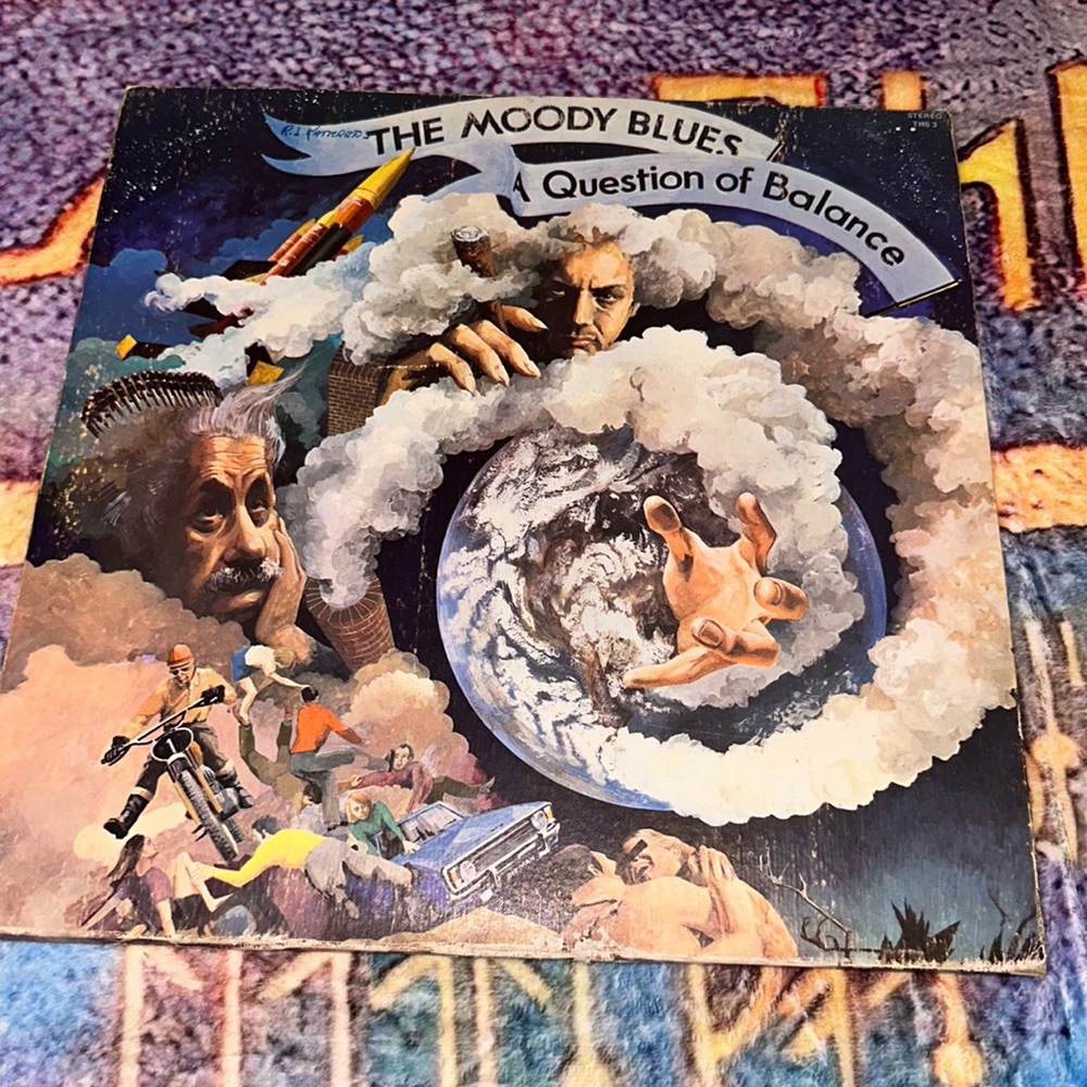 Vintage The Moody Blues Vinyl Record